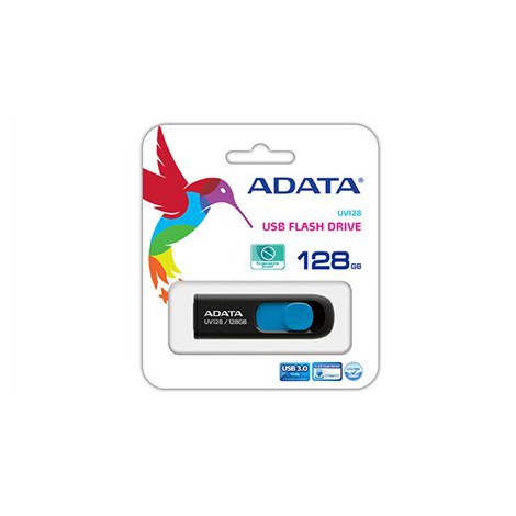 ADATA | UV128 | 128 GB | USB 3.0 | Black/Blue - 2